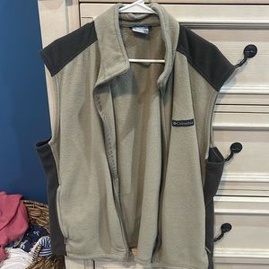 Men’s two toned Khaki and Brown Vest